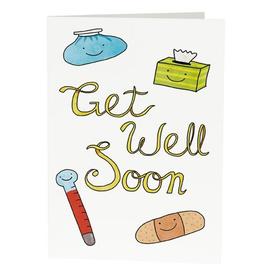 Warm wishes and a speedy recivery to dear mommy! Funny card for mother. Get better soon, please. This card with thermometer and napkins for you, mommy! Free Download 2024 greeting card