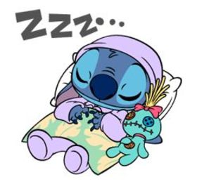 Good Night! I'm already asleep. Cartoon ecards 2018. New ecards. Lilo And Stitch - Cartoon Pictures. Free Download 2024 greeting card