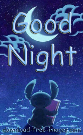 Good Night! Sweet Dreams For You! Super ecards 2018. Lilo And Stitch - Cartoon Pictures. New ecards for free. Free Download 2024 greeting card
