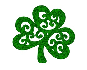 Happy St. Patricks Day! The Shamrock. Free Download 2024 greeting card