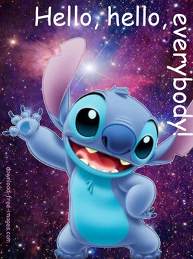 Hello, hello, everybody! Cartoon ecards 2018. New ecards for free. Lilo And Stitch - Cartoon Pictures. Free Download 2024 greeting card