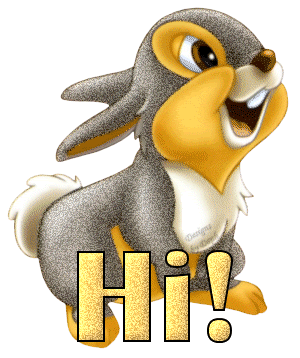 Hi! My little bunny Moritz))) Glitter. GIF. Cartoon ecards. Free Download 2024 greeting card