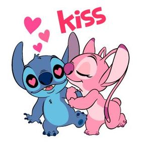 Kiss. Cartoon kiss. Super ecards 2018. New ecards. Free download. Lilo And Stitch - Cartoon Pictures. Free Download 2024 greeting card