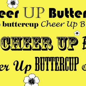Cheer Up... Greeting Card for mom! Cheer Up.... Buttercup... Flowers... Smile more... Ecard for mom ;) Free Download 2024 greeting card