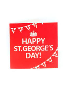 Saint George's day ecard. Happy St. George's Day! Let him keep you from misfortunes from bad events and from all sorts of grievances. Free Download 2024 greeting card