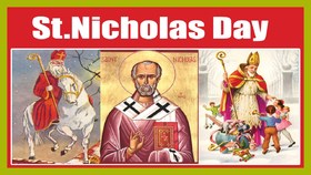 St. Nicholas Day 2018 December 6. Saint Nicholas. Life of St. Nicholas in pictures. Free Download 2024 greeting card