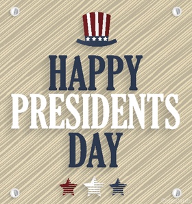 President's day.... Ecard for her... Stars ... Blue ... White ... Beautiful hat ... Free download all images ... Free Download 2024 greeting card