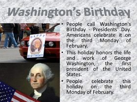 Washington's birthday and president's day 2019 People call Washington's birthday - Presidents Day... Free Download 2024 greeting card