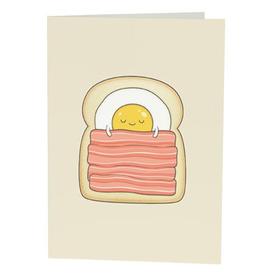 Get well soon, my love! I miss you. Look, this card for you! I wish a speedy recovery. See you soon, honey. Breakfast in bed for loved ones. Free Download 2023 greeting card
