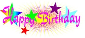 Happy Birthday Bright Stars. New ecard for free. Happy Birthday. Stars. Free Download 2023 greeting card