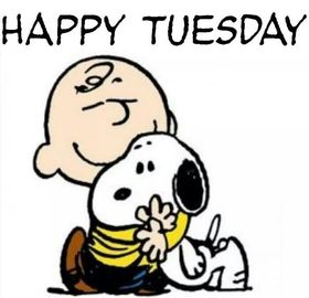 Happy Tuesday! Snoopy. Free Download 2023 greeting card