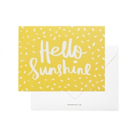 Hello! Hello Sunshine Card! Ecard for girl. Free Download 2024 greeting card