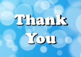 I Just Wanted To Say Thank You! Blue background. Nice ecard for You. Free Download 2023 greeting card