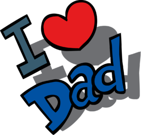 I Love My Dad! Thank you for everything! I love you, Dad. Love...Dad...happiness is a journey not a destination ;) Free Download 2024 greeting card
