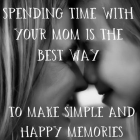 I Love My Mom and Dad. Black & white our Photo. Spending time with your mom is the best way to make simple and happy memories. Free Download 2024 greeting card