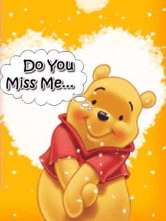 Do You miss me... Super ecards 2018 for free. I miss You. Nice picture for You. Winnie The Pooh bear. GIF. Ecard for kids. Free Download 2022 greeting card