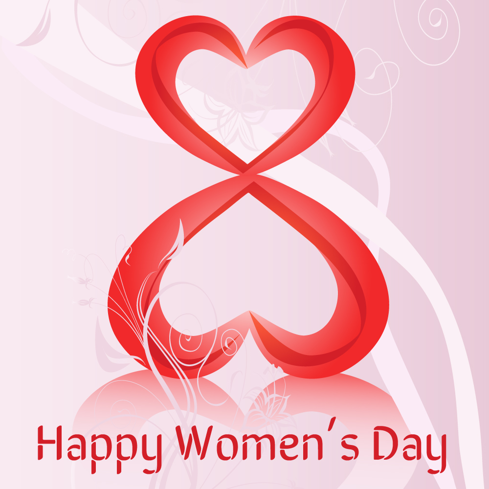 Happy Women's day! 8 March! The best greeting card for You.