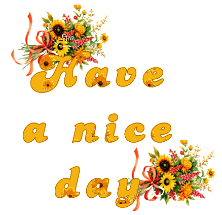 Have a Nice Day! Flowers. Animation. Free Download 2022 greeting card