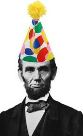 Abraham Lincoln. Ecard for grandfather. Birthday of the great man - Abraham Lincoln. Free Download 2024 greeting card
