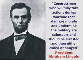 Abraham Lincoln's birthday... Ecard for parents... Picture with inscriptions... Congressmen who willfully take actions during wartime that damage morale and undermine... Free Download 2024 greeting card