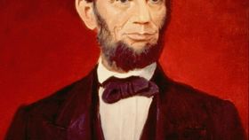 Abraham Lincoln's birthday. Postcard for parents. Abraham Lincoln... Birthday... Happy birthday! Free Download 2024 greeting card
