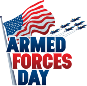 Armed forces day 2018! New ecard for free! Helicopters... Aircraft... American flag... Free Download 2024 greeting card