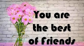 Best Friends... Card for him! Best Friends..... You are the Best friends... Ecard for friends... Free Download 2025 greeting card