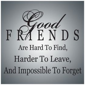 Best Friends... Hard to find... new ecard... Good friends are Hard To Find, Harder To Leave, And Impossible To Forget. Free Download 2024 greeting card