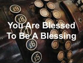 Blessing to you. New ecard. You are blessed to be a blessing. God bless. Lord bless. Blessing postcard for friends and family. I bless you. Free Download 2024 greeting card