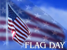 Flag day 2019. Card for You! Beautiful... Flag... Flag Day... Free Download 2024 greeting card