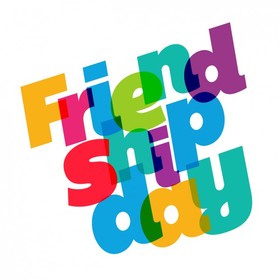Friendship Day card for dear friend. New ecard. Congratulations on the Day of friends and I want to wish always to have the support of a close friend, never lose friends in time, in quarrels, or in insults. Free Download 2024 greeting card