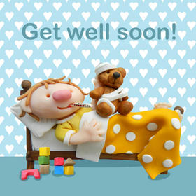 Get Well Soon get Free Download 2024 greeting card