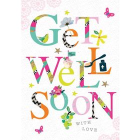 Get Well Soon get Free Download 2025 greeting card