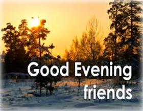 Friends, Good Evening. Ecard. I wich you Good evening, wonderful minutes and pleasant meetings. Free Download 2025 greeting card