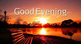 Good Evening! Sunset. Wood lake. Have a lovely evening. Ecard for friend. Free Download 2024 greeting card