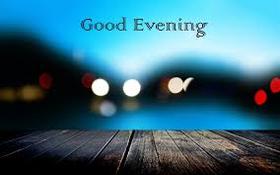 Good Evening title on the blue sky. Ecard for free Everything will be fine, I know for sure. I wish you a good evenings. Free Download 2024 greeting card
