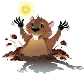 Groundhog day... Ecard for you... Groundhog Day... The sun shines brightly... Sharp teeth... Free Download 2024 greeting card