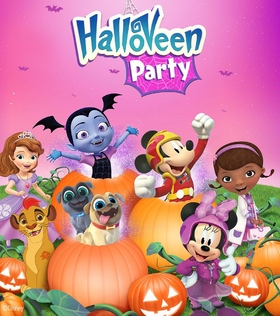 Halloween Disney Party. New ecard for children. Halloween. Party for kids. Disney party. Halloween for kids. Free Download 2025 greeting card