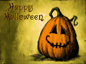 Happy Halloween pumpkin. New ecard. Have a great Halloween. Pumpkin. May the spirit of Halloween be with you. Free Download 2024 greeting card