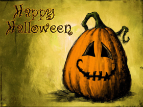 Happy Halloween pumpkin. New ecard. Have a great Halloween. Pumpkin. May the spirit of Halloween be with you. Free Download 2025 greeting card