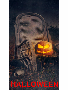 Terrible Halloween. New ecard. Halloween. Have a great Halloween. Scary postcard for friends. Free Download 2024 greeting card