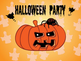 Party on Halloween night. New ecard. Halloween. Party. Have a happy Halloween. Halloween party. Let the goosebumps spread and the hairs stand up on Halloween, and let the candy fill your dreams. Free Download 2024 greeting card