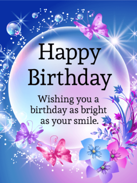 Happy Birthday Greeting Card! Happy Birthday Wishes! Nice card for You! Special Flowers for You! Happy Birthday! Free Download 2024 greeting card