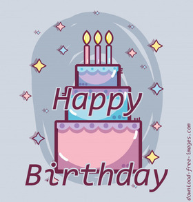 Happy Birthday To You! Birthday Cake For You! New ecard! Happy Wonderful Birthday. Free ecard! Free Download 2024 greeting card