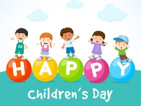 Happy Day to Children. New ecard for free! Happy Day to Children. Free Download 2024 greeting card