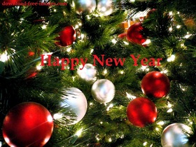 Happy New Year 2019! Stay in a good mood) Ecard. Happy New Year 2019. Bright Balls. Fir-tree. X-mas tree. Christmas tree. Bright e-card. Free Download 2024 greeting card