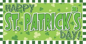 Happy St. Patrick's Day... Banner... Happy St. Patrick's Day... Congratulations! Successful event! Free Download 2024 greeting card