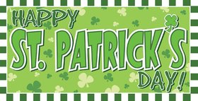 Happy St. Patrick's Day... Banner... Happy St. Patrick's Day... Congratulations! Successful event! Free Download 2025 greeting card