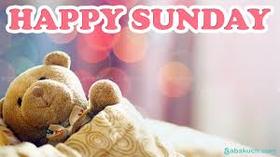 Happy Sunday teddy. New ecard. Sunday teddy. Sunday wishes. Have a nice Sunday. Cute postcard with Sunday wishes for a child. Sunday. Free Download 2025 greeting card