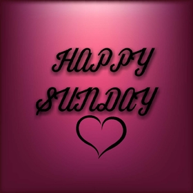 Lovely Sunday. New ecard. Give a wonderful beginnig to someone's day with this card. Sunday wishes. Pink Sunday ecard. Free Download 2025 greeting card